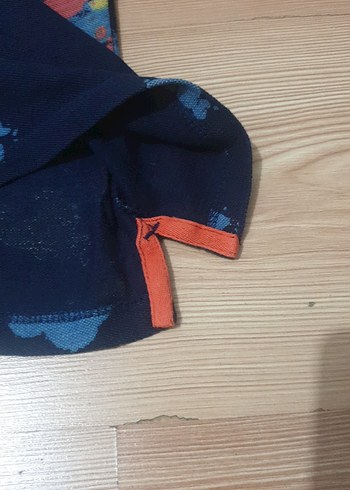 Erkek Çocuk Çok Renkli Batik Desenli Polo Tişört - Görsel 7