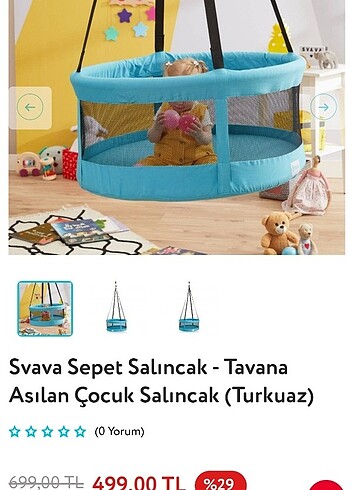 Svava sepet salıncak 
