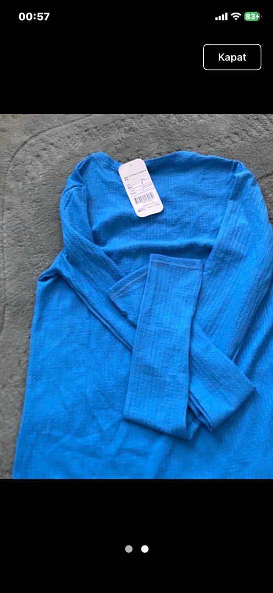 Parmaktan gecırmelı göğüs kısmı dekoltelı sıfır ürünler - Görsel 4