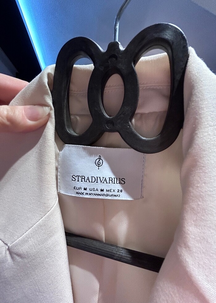 Stradivarius Krem Blazer Ceket - Görsel 2