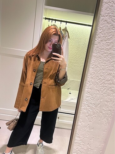 Nubuk Camel ceket