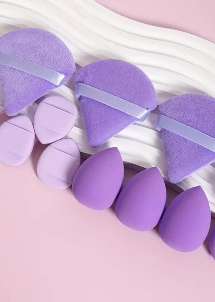 12 li makyaj sungeri - Görsel 2