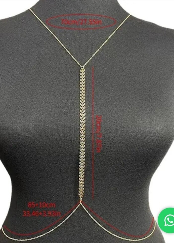 Sırt göğüs zinciri - Görsel 4