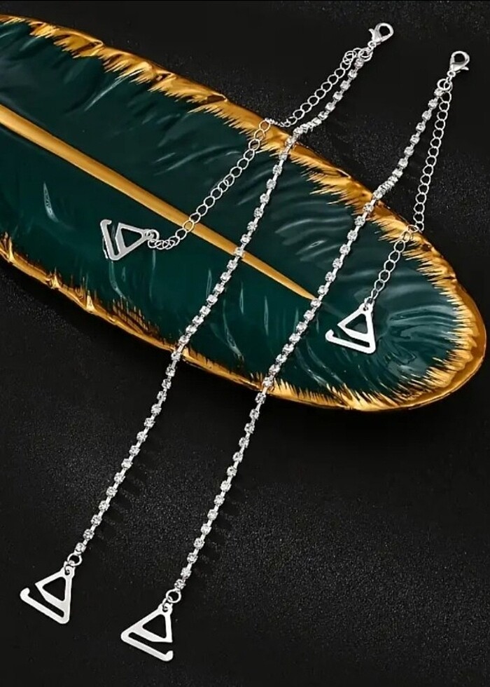 Taşlı ayarlanabilir südyen askısı - Görsel 2