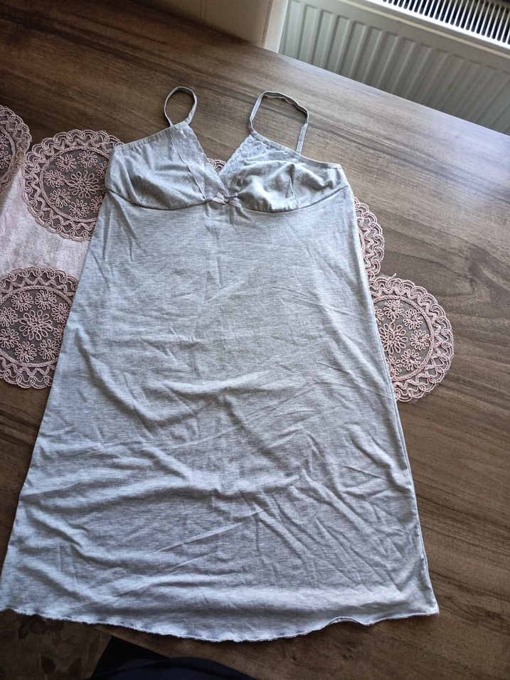 Gri gecelik - Görsel 5