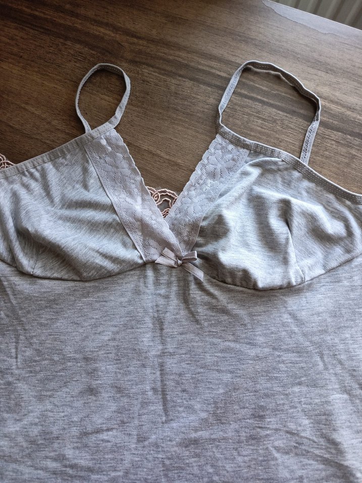 Gri gecelik - Görsel 2