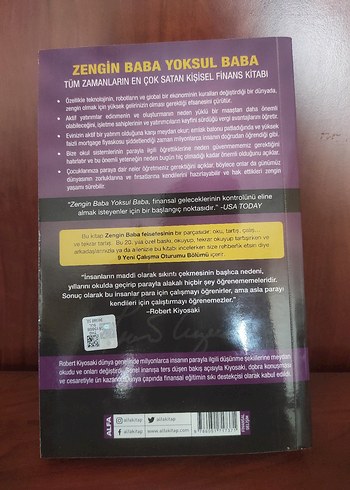 Zengin Baba Yoksul Baba - Robert T. Kiyosaki