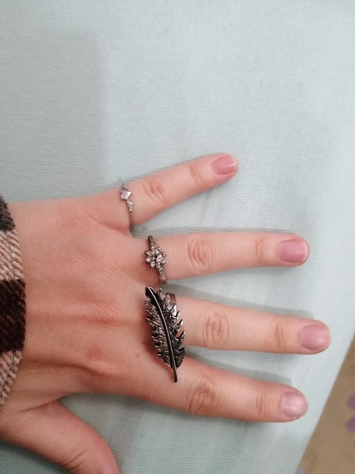 Bohem Gümüş Rengi Takı Seti - Görsel 2