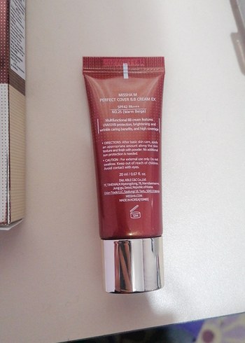 Missha M Perfect Cover BB Krem No.25 Bej - Görsel 2