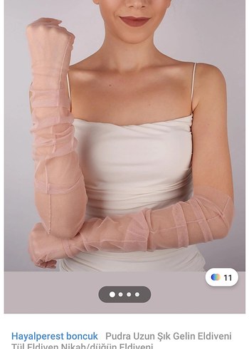 Pudra Abiye Eldiven - Görsel 7
