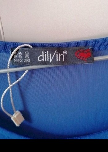 Mavi  Midi Elbise - Görsel 2