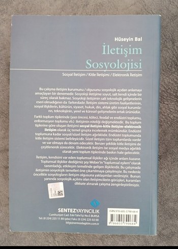 İletişim Sosyolojisi - Hüseyin Bal - Görsel 2