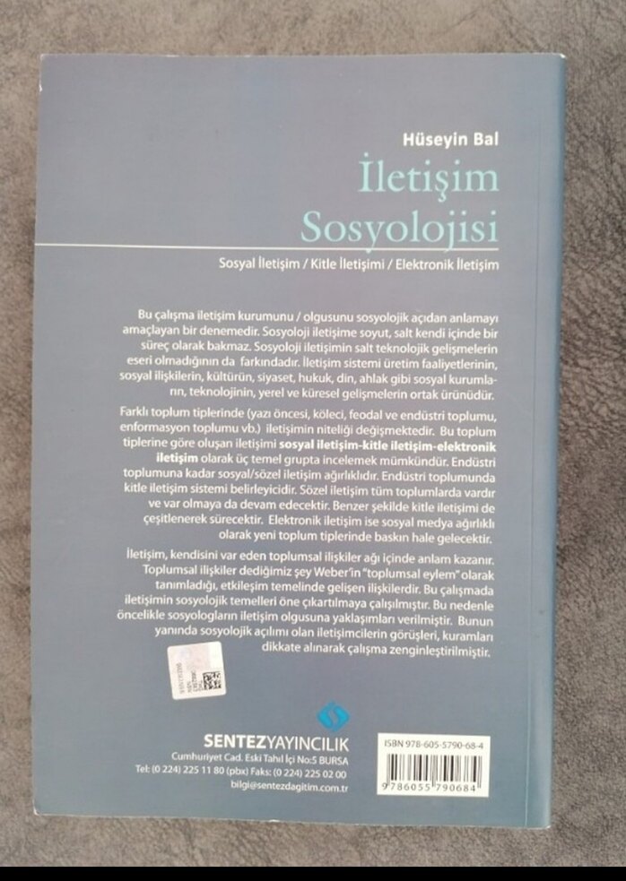 İletişim Sosyolojisi - Hüseyin Bal - Görsel 2