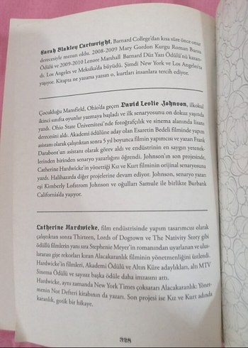 Kız ve Kurt - Sarah Blakley-Cartwright & David Leslie Johnson - Görsel 4