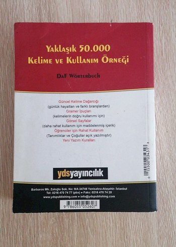 DaF Almanca-Türkçe Sözlük - Görsel 2