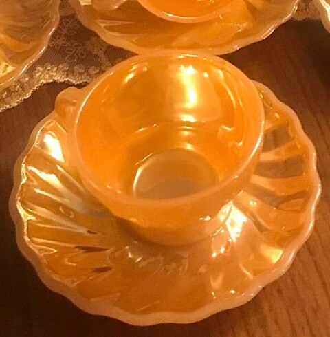 Anchor Hocking vintage kahve fincanı