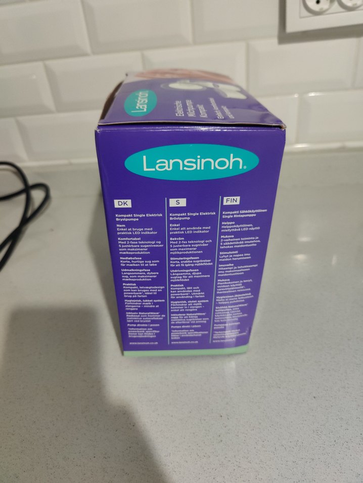 Lansinoh Kompakt Tekli Elektrikli Göğüs Pompası - Görsel 2