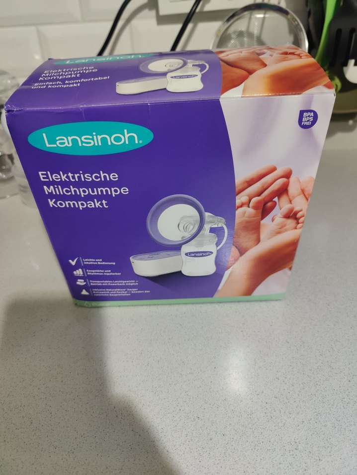 Lansinoh Kompakt Tekli Elektrikli Göğüs Pompası - Görsel 3