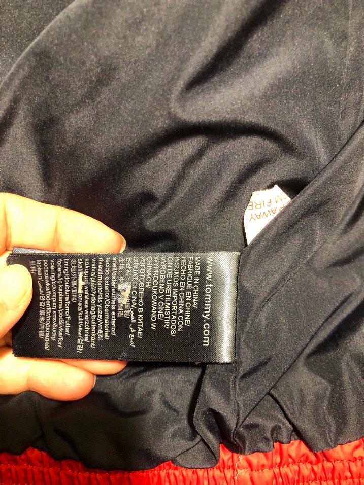 Tommy hilfiger çocuk montu 122 cm - Görsel 5