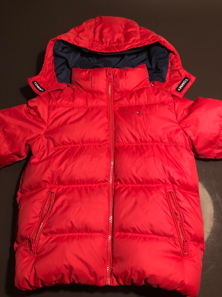 Tommy hilfiger çocuk montu 122 cm - Görsel 4