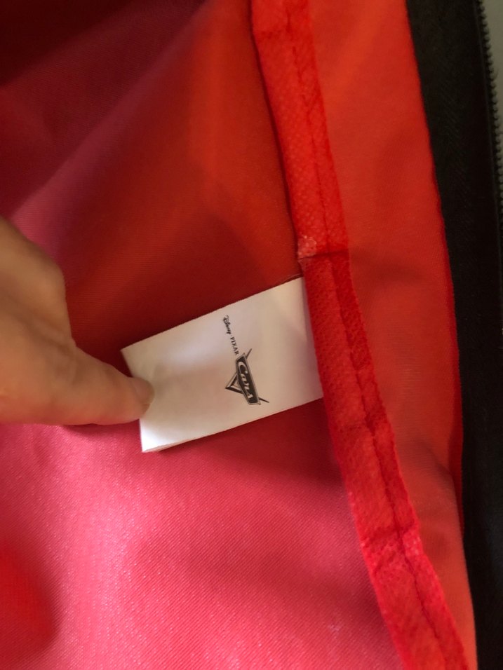 Kırmızı Arabalı Çocuk Okul Çantası Şimşek McQueen - Görsel 4