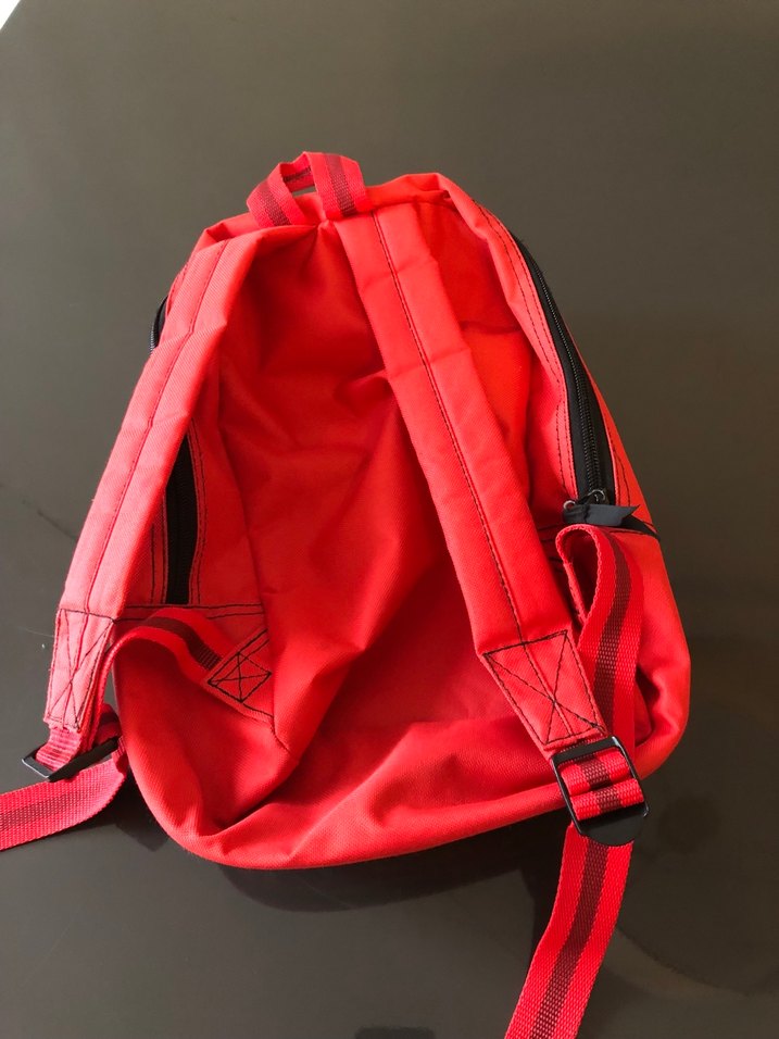 Kırmızı Arabalı Çocuk Okul Çantası Şimşek McQueen - Görsel 2