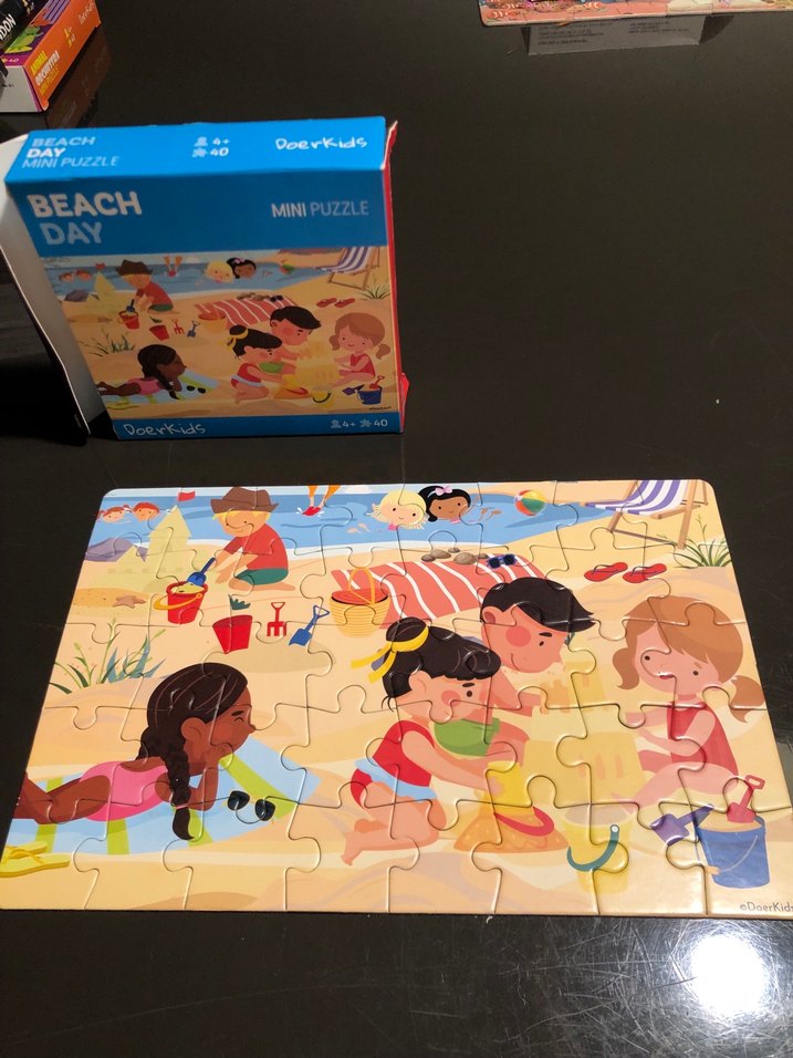 Doerkids Mini Çocuk Yapboz Seti 10 Parça - Görsel 4