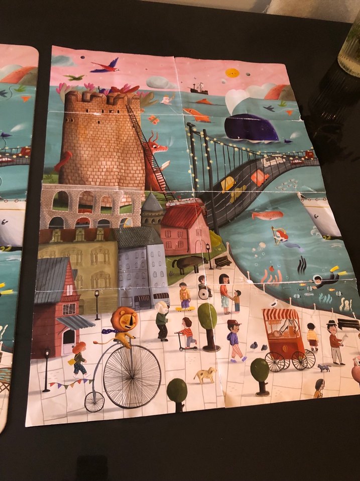 Moritoys 24 Parça Masal Temalı Çocuk Yapbozu - Görsel 5