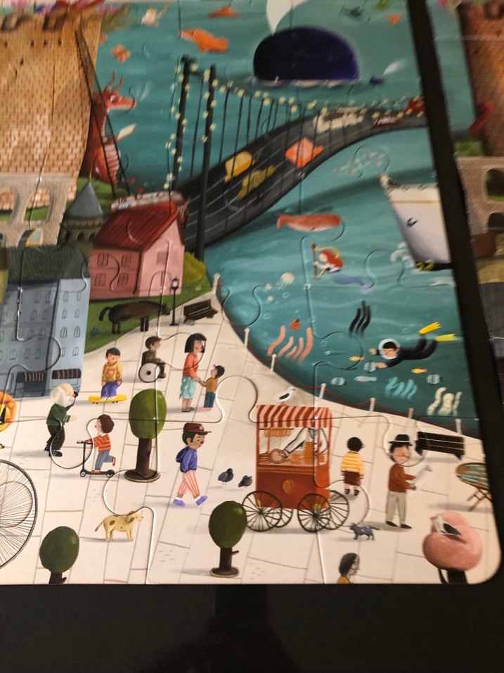 Moritoys 24 Parça Masal Temalı Çocuk Yapbozu - Görsel 3