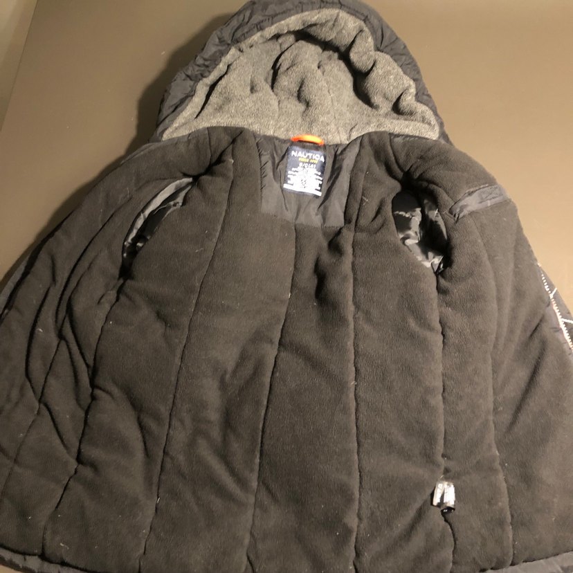 Erkek Çocuk Siyah-Kırmızı Fermuarlı  Kar Mont Nautica - Görsel 4