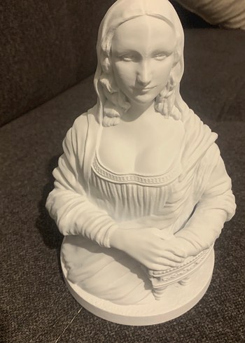 Beyaz Kadın Figürin - Görsel 5