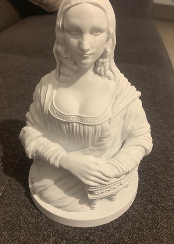 Beyaz Kadın Figürin - Görsel 2