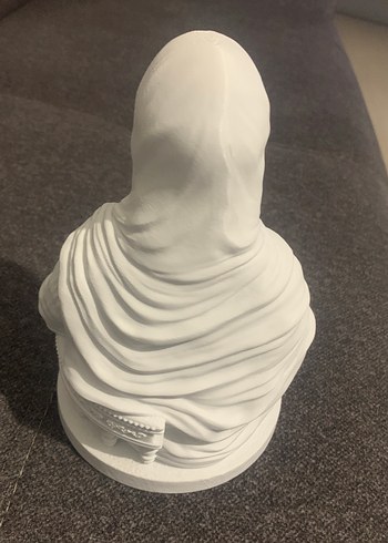 Beyaz Kadın Figürin - Görsel 3