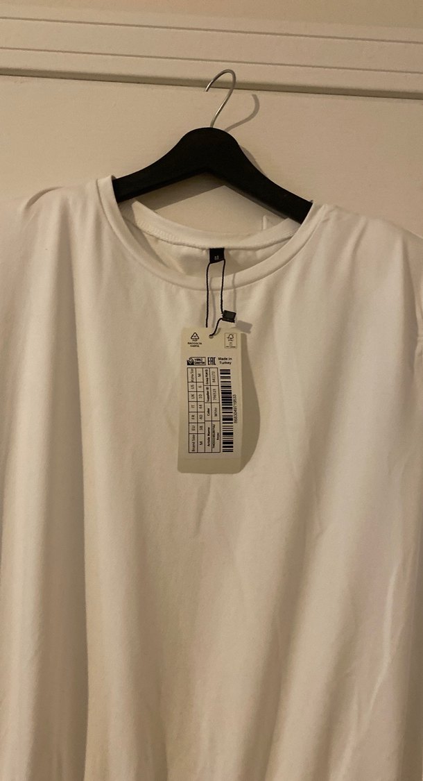 Beyaz Midi  Kadın Elbise - Görsel 3