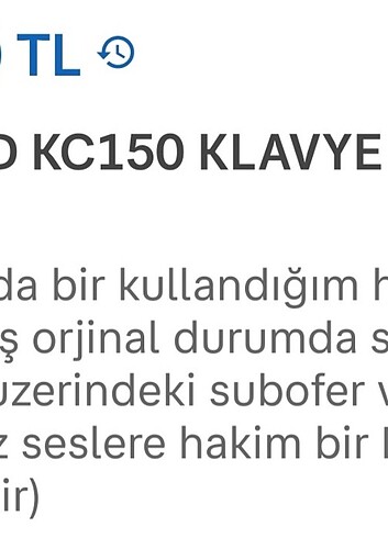  Beden ROLAND KC150 KLAVYE GITAR SAZ VE BAS GITAR ANFISI