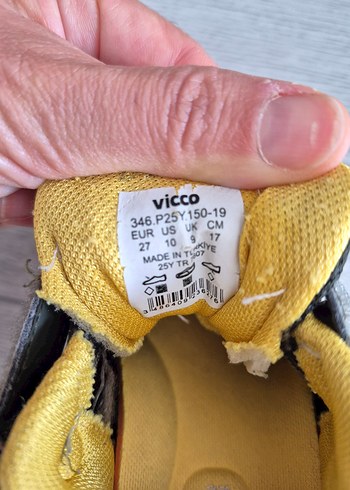 Vicco Sarı Yılan Desenli Erkek Çocuk Sneakers