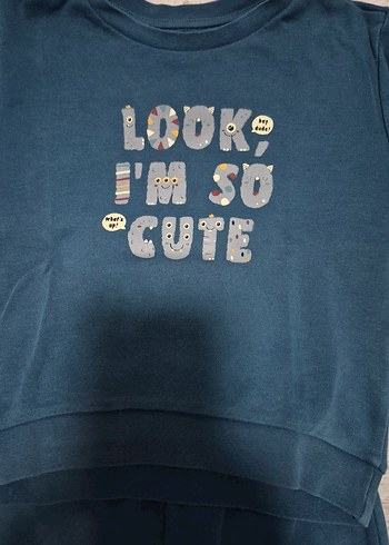 Petrol Erkek Çocuk Eşofman Takımı 3 Yas - Görsel 2