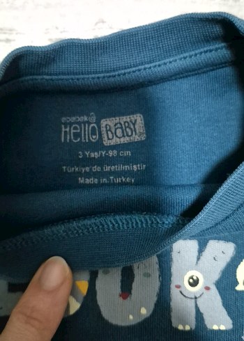 Petrol Erkek Çocuk Eşofman Takımı 3 Yas - Görsel 3