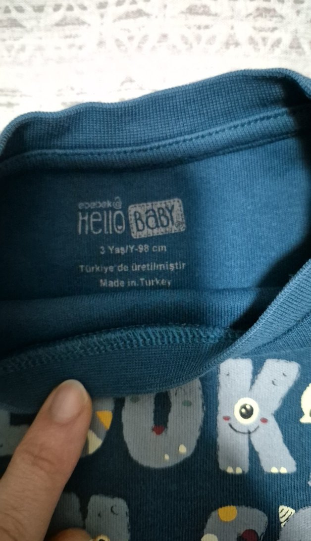 Petrol Erkek Çocuk Eşofman Takımı 3 Yas - Görsel 3