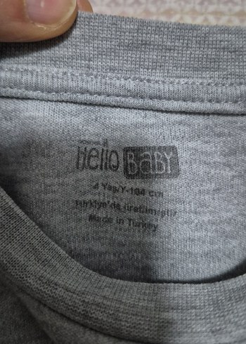 Gri Erkek Çocuk Basic Eşofman Takımı - Görsel 2