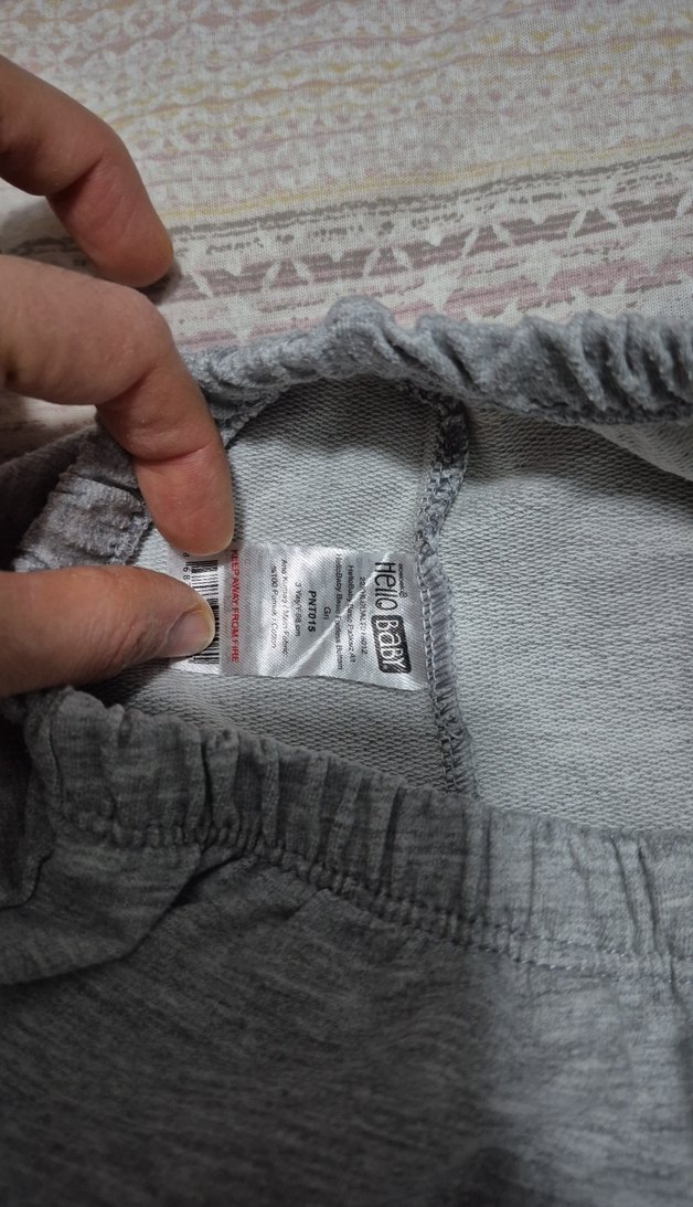 Gri Erkek Çocuk Basic Eşofman Takımı - Görsel 3