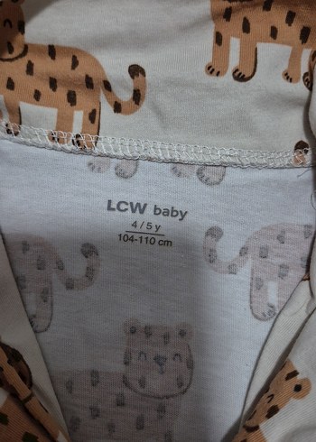 Bohem Leopar Desenli Uzun Kollu Erkek Çocuk Pijama 4 Yaş - Görsel 2