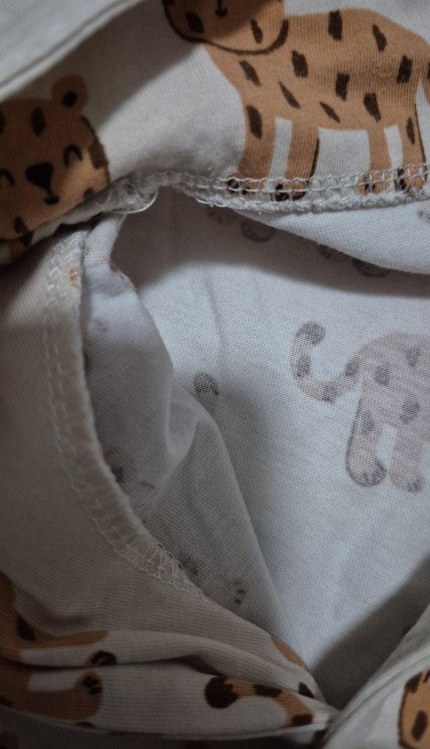 Bohem Leopar Desenli Uzun Kollu Erkek Çocuk Pijama 4 Yaş - Görsel 3