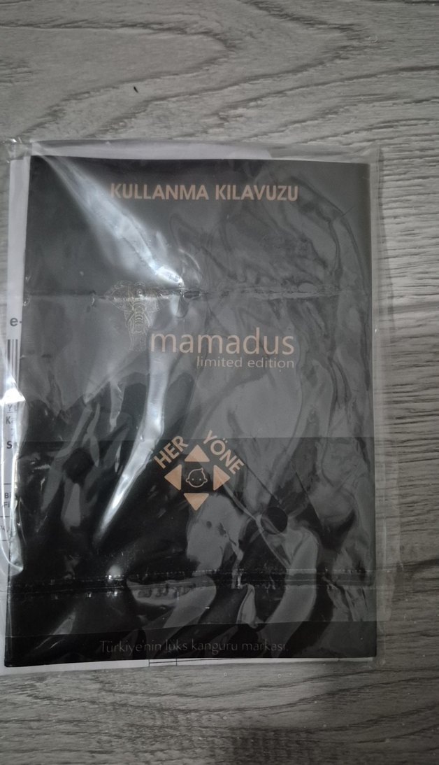 Gri Bebek Taşıyıcı Kanguru - Görsel 2