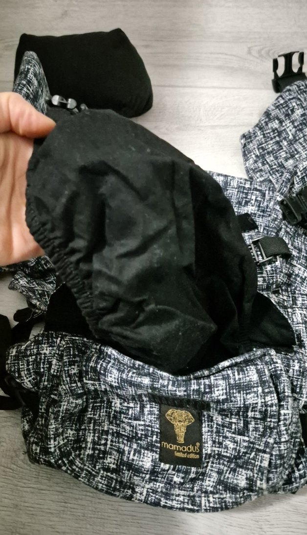 Gri Bebek Taşıyıcı Kanguru - Görsel 4