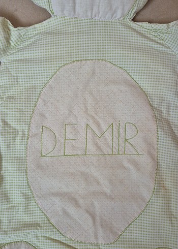 Nakışlı Yeşil Bebek Alt Açma Matı - Görsel 2