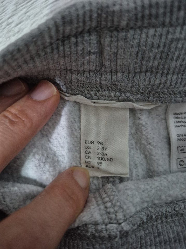 Gri Erkek Çocuk Rahat Kesim Eşofman Altı - Görsel 2