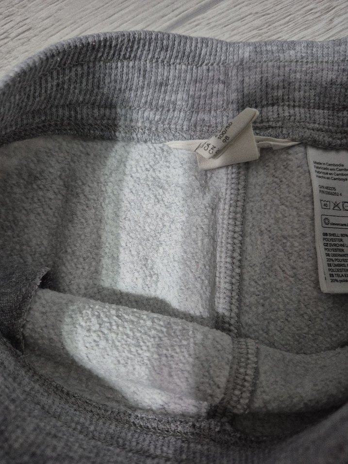 Gri Erkek Çocuk Rahat Kesim Eşofman Altı - Görsel 4