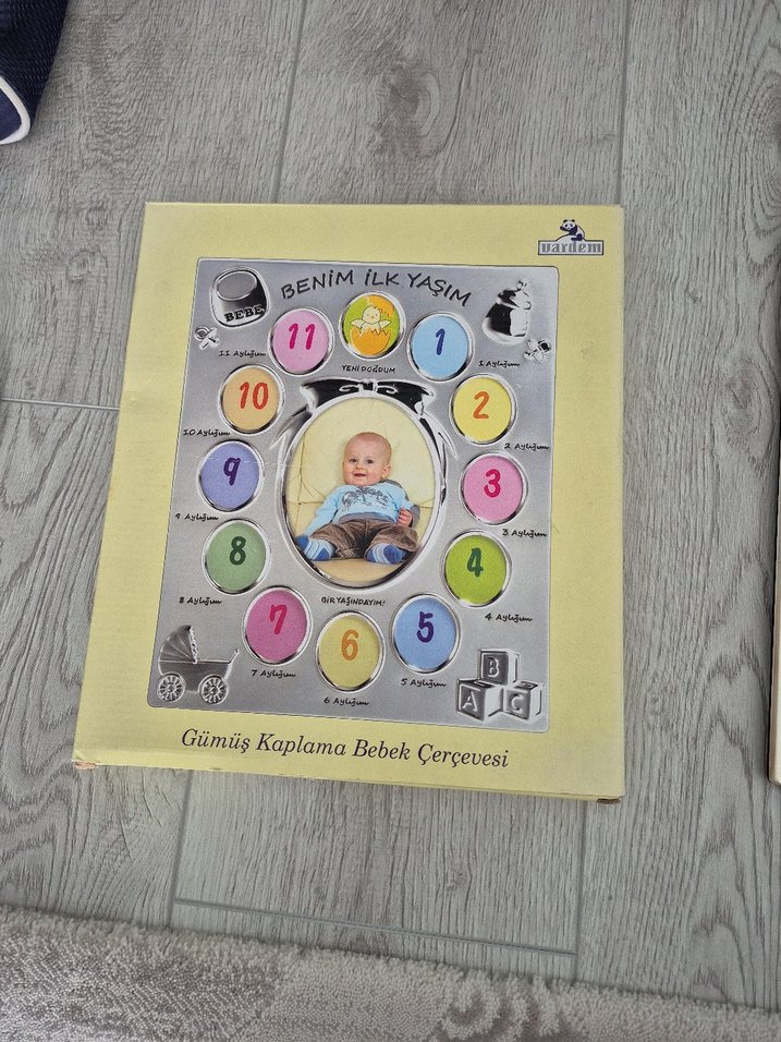 Bebek İlk Yaş Çerçevesi 12 Ay Çok Renkli - Görsel 2