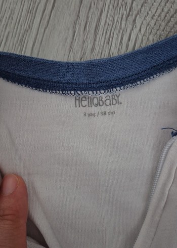 Uzun Kollu Fermuarlı Bebek Hastane Kıyafeti - Görsel 2